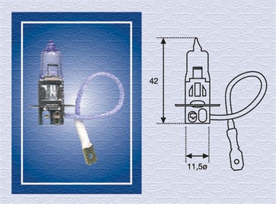 MAGNETI MARELLI 002554100000 - Glühlampe, Nebelscheinwerfer