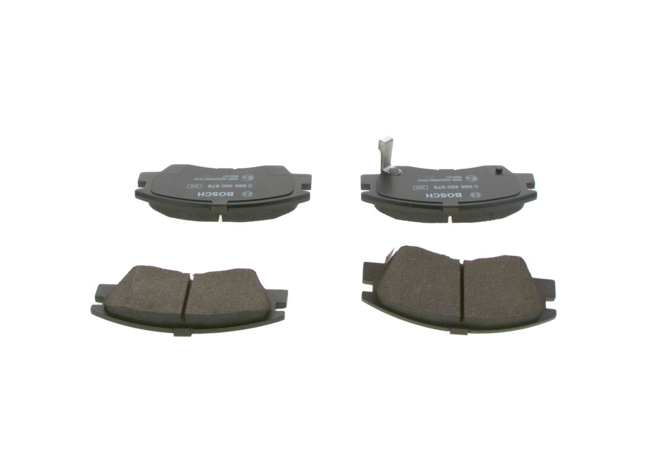 BOSCH 0 986 460 978 - Bremsbelagsatz, Scheibenbremse