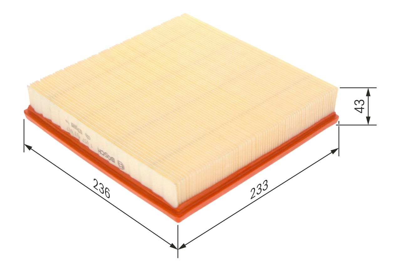 BOSCH 1 457 433 697 - Luftfilter