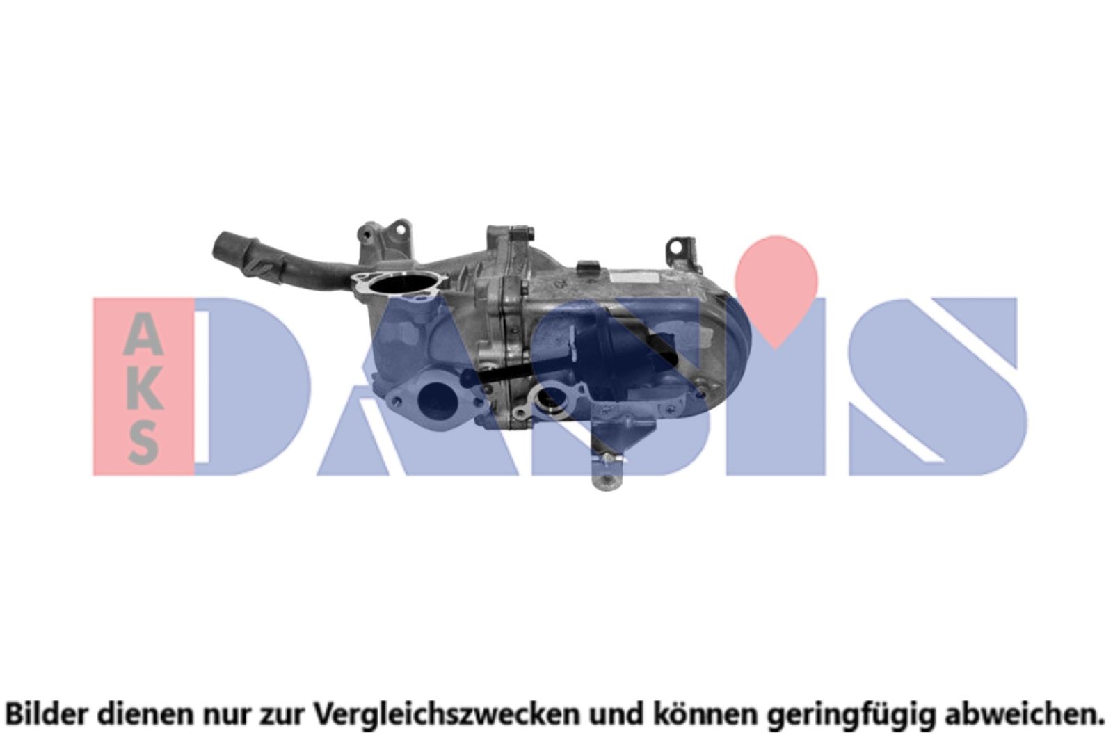 AKS DASIS 095054N - Kühler, Abgasrückführung