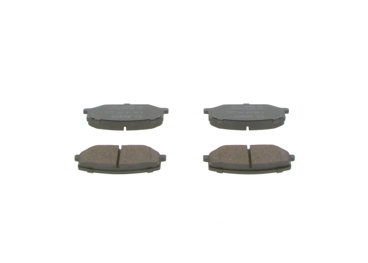 BOSCH 0 986 460 935 - Bremsbelagsatz, Scheibenbremse