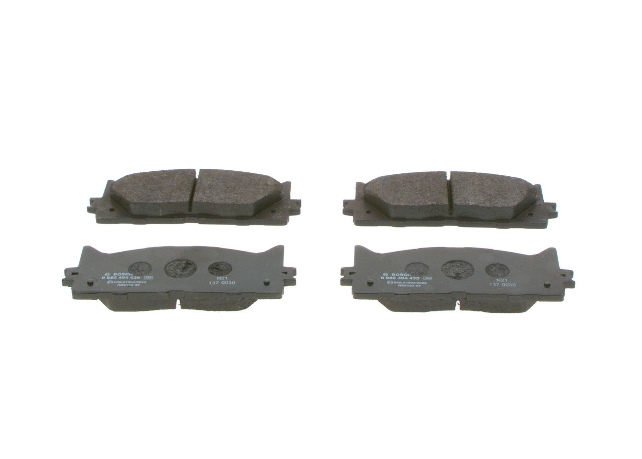 BOSCH 0 986 494 430 - Bremsbelagsatz, Scheibenbremse