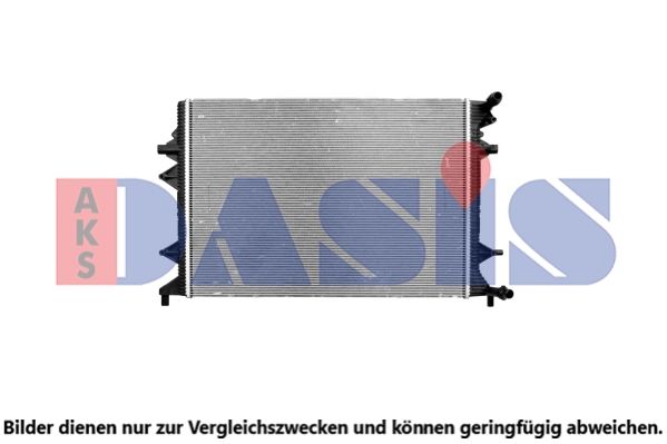 AKS DASIS 040099N - Kühler, Motorkühlung