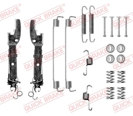 QUICK BRAKE 105-0819S - Zubehörsatz, Bremsbacken