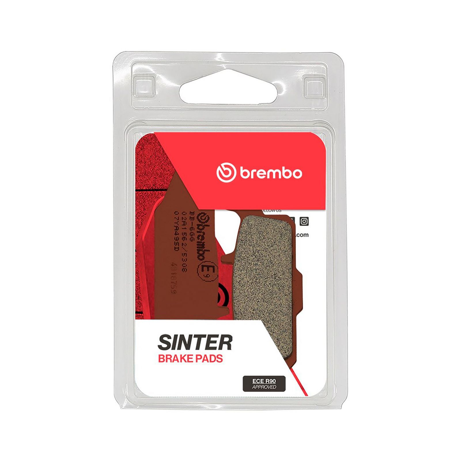 BREMBO 07YA48SD - Bremsbelagsatz, Scheibenbremse