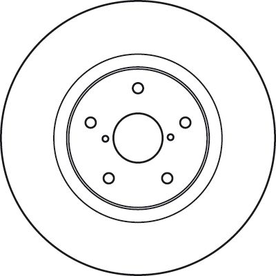 TRW DF4930S - Bremsscheibe