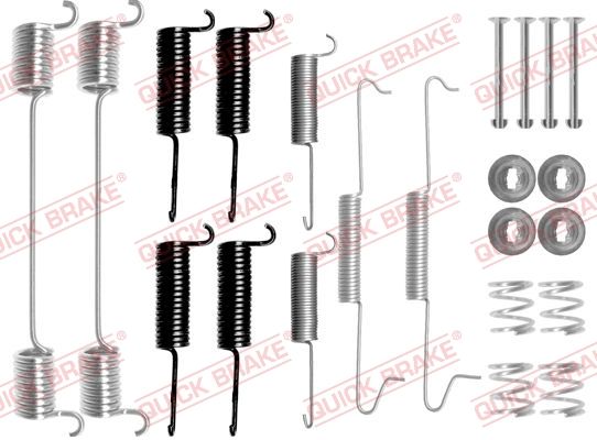 QUICK BRAKE 105-0648 - Zubehörsatz, Bremsbacken
