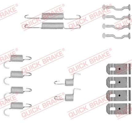 QUICK BRAKE 105-0876 - Zubehörsatz, Feststellbremsbacken