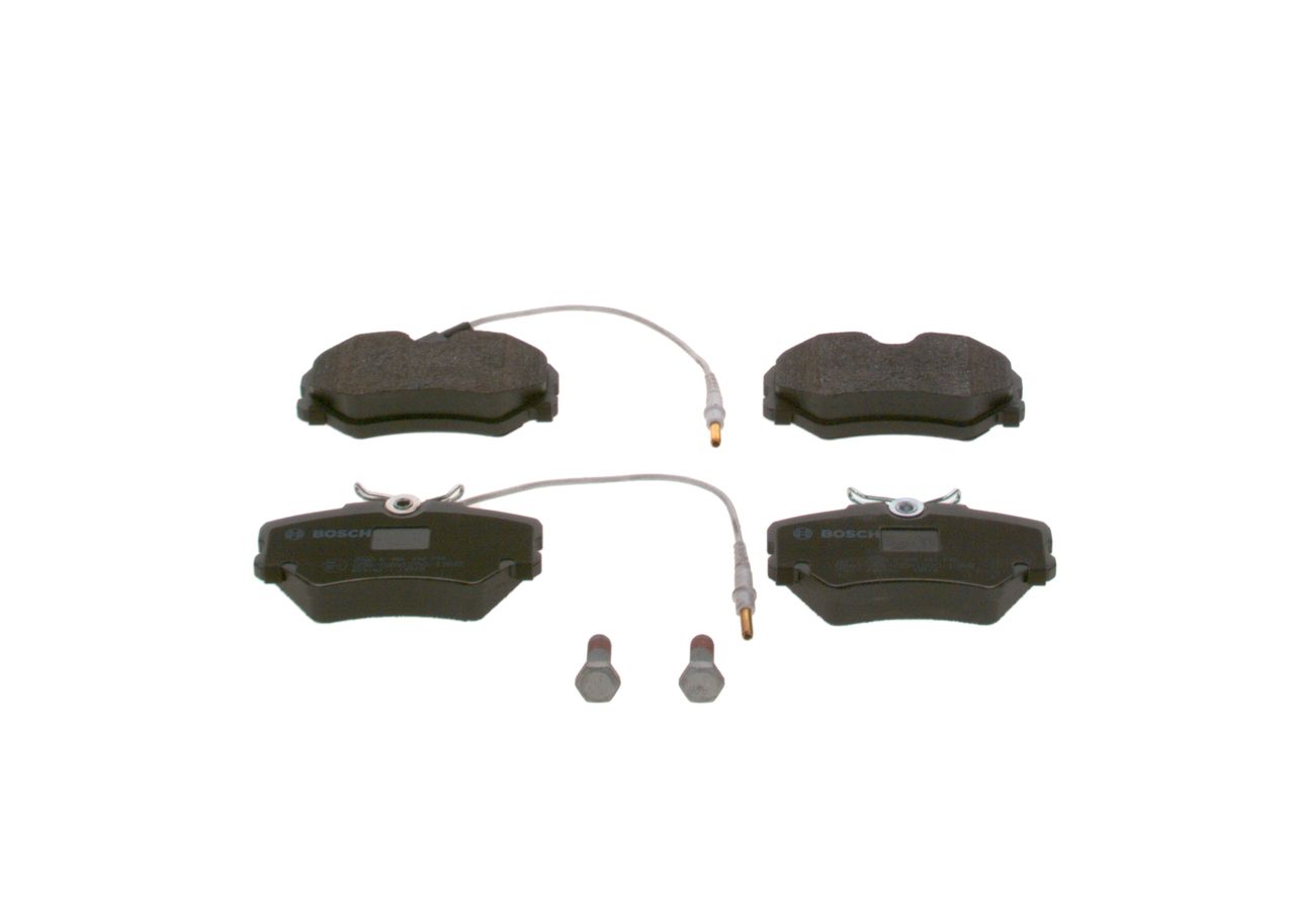 BOSCH 0 986 492 090 - Bremsbelagsatz, Scheibenbremse