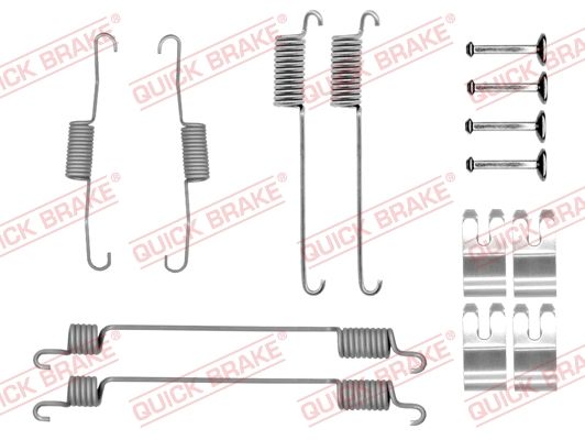 QUICK BRAKE 105-0030 - Zubehörsatz, Bremsbacken