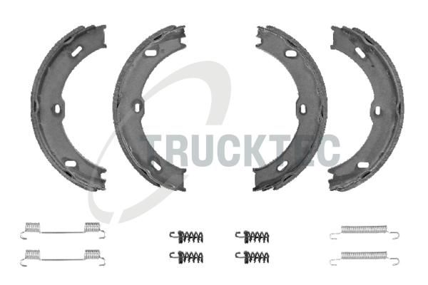 TRUCKTEC AUTOMOTIVE 02.35.205 - Bremsbackensatz, Feststellbremse