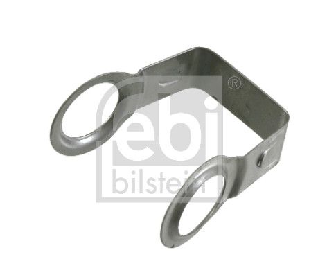 FEBI BILSTEIN 02435 - Halteblech, Bremsbackenbolzen