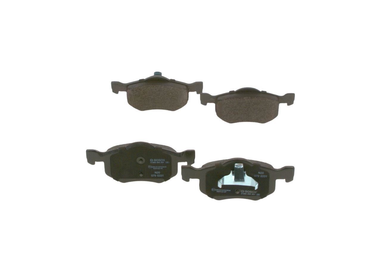 BOSCH 0 986 494 361 - Bremsbelagsatz, Scheibenbremse