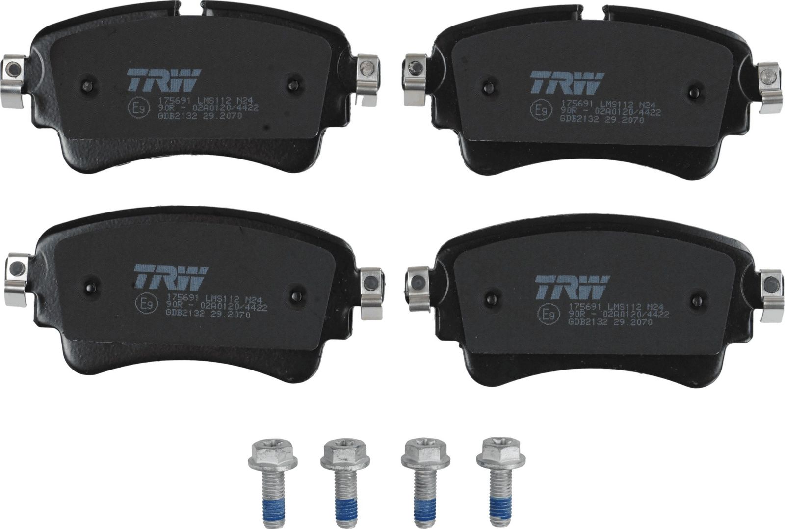 TRW GDB2132 - Bremsbelagsatz, Scheibenbremse
