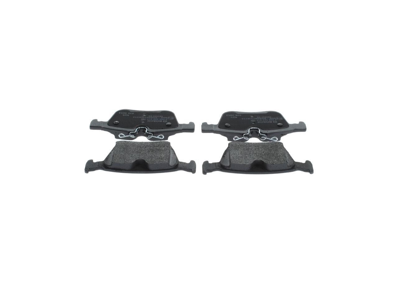 BOSCH 0 986 460 217 - Bremsbelagsatz, Scheibenbremse