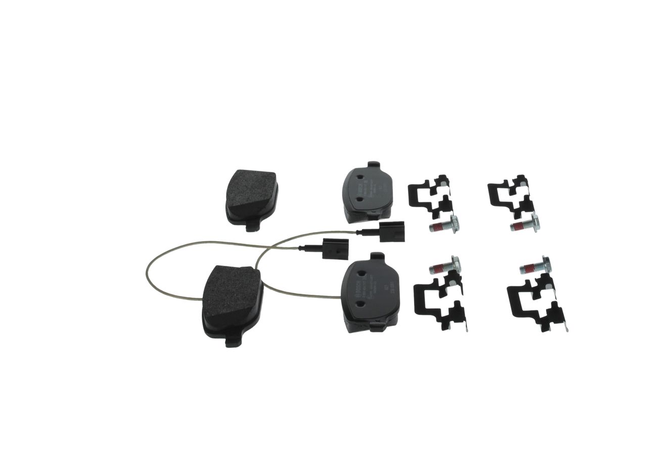 BOSCH 0 986 494 717 - Bremsbelagsatz, Scheibenbremse