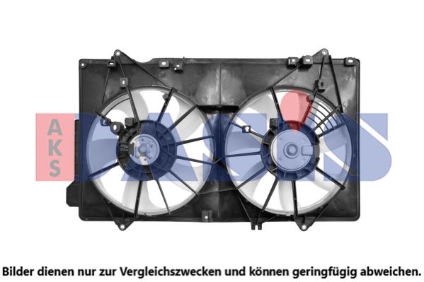 AKS DASIS 118088N - Lüfter, Motorkühlung