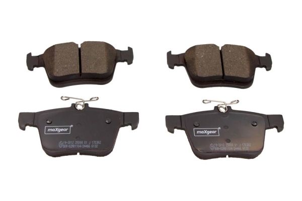 MAXGEAR 19-3012 - Bremsbelagsatz, Scheibenbremse