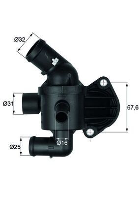 MAHLE TI 15 87 - Thermostat, Kühlmittel