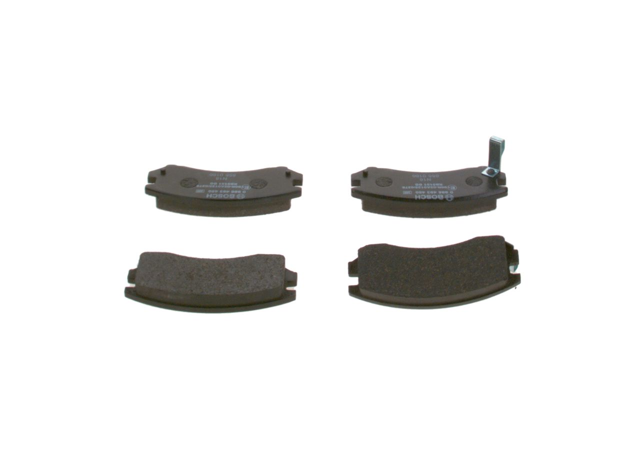 BOSCH 0 986 493 450 - Bremsbelagsatz, Scheibenbremse