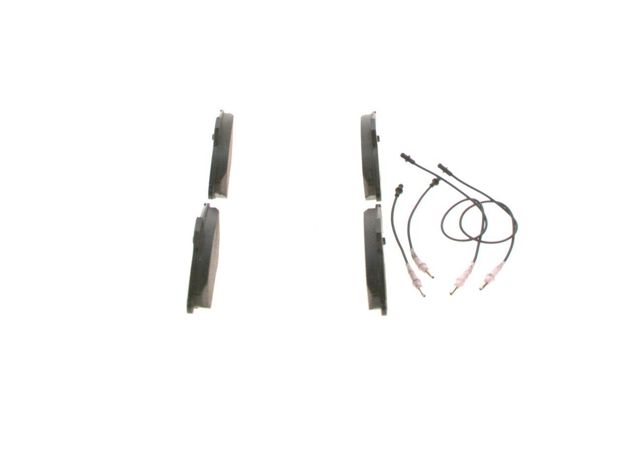 BOSCH 0 986 424 278 - Bremsbelagsatz, Scheibenbremse