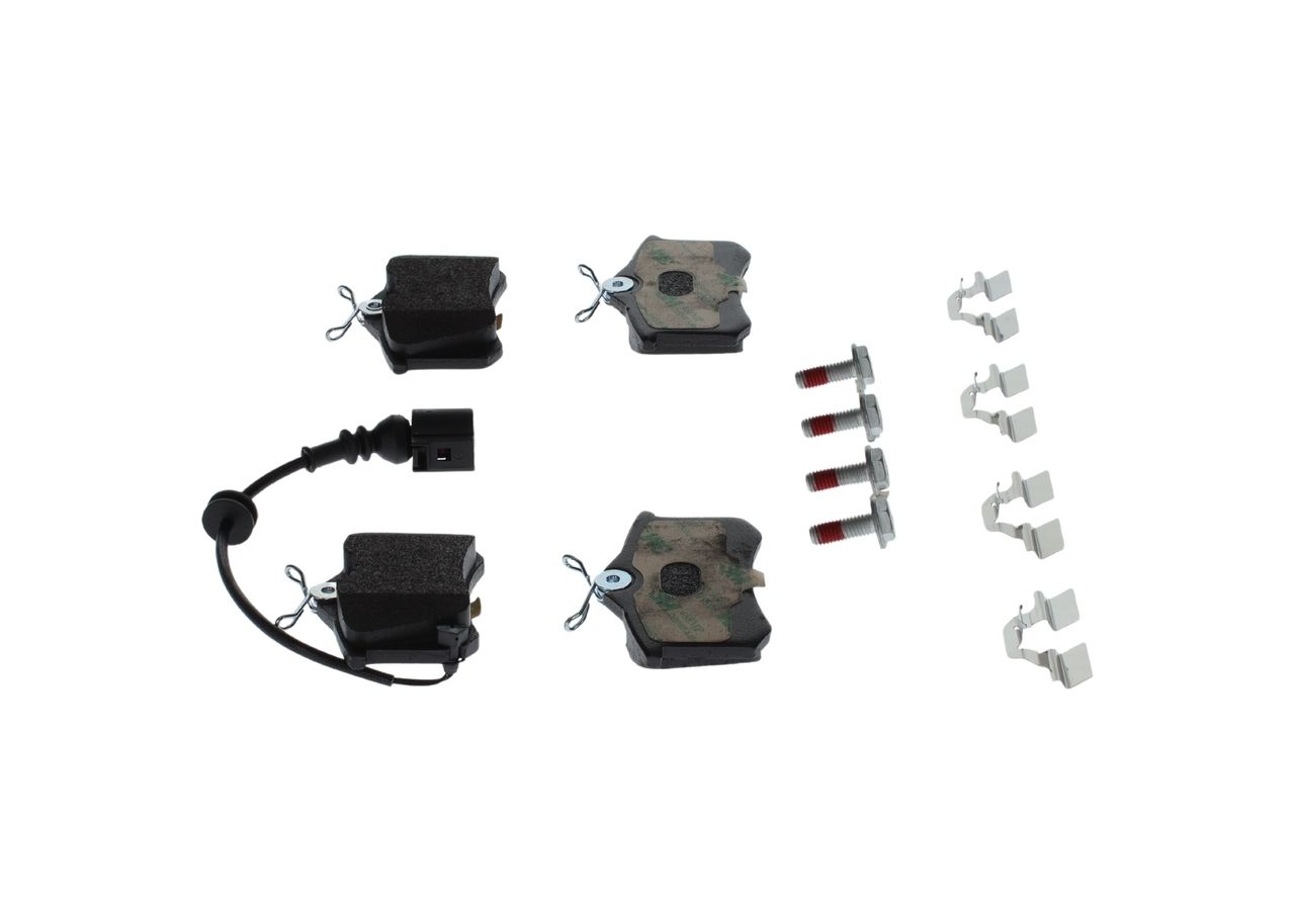 BOSCH 0 986 494 598 - Bremsbelagsatz, Scheibenbremse