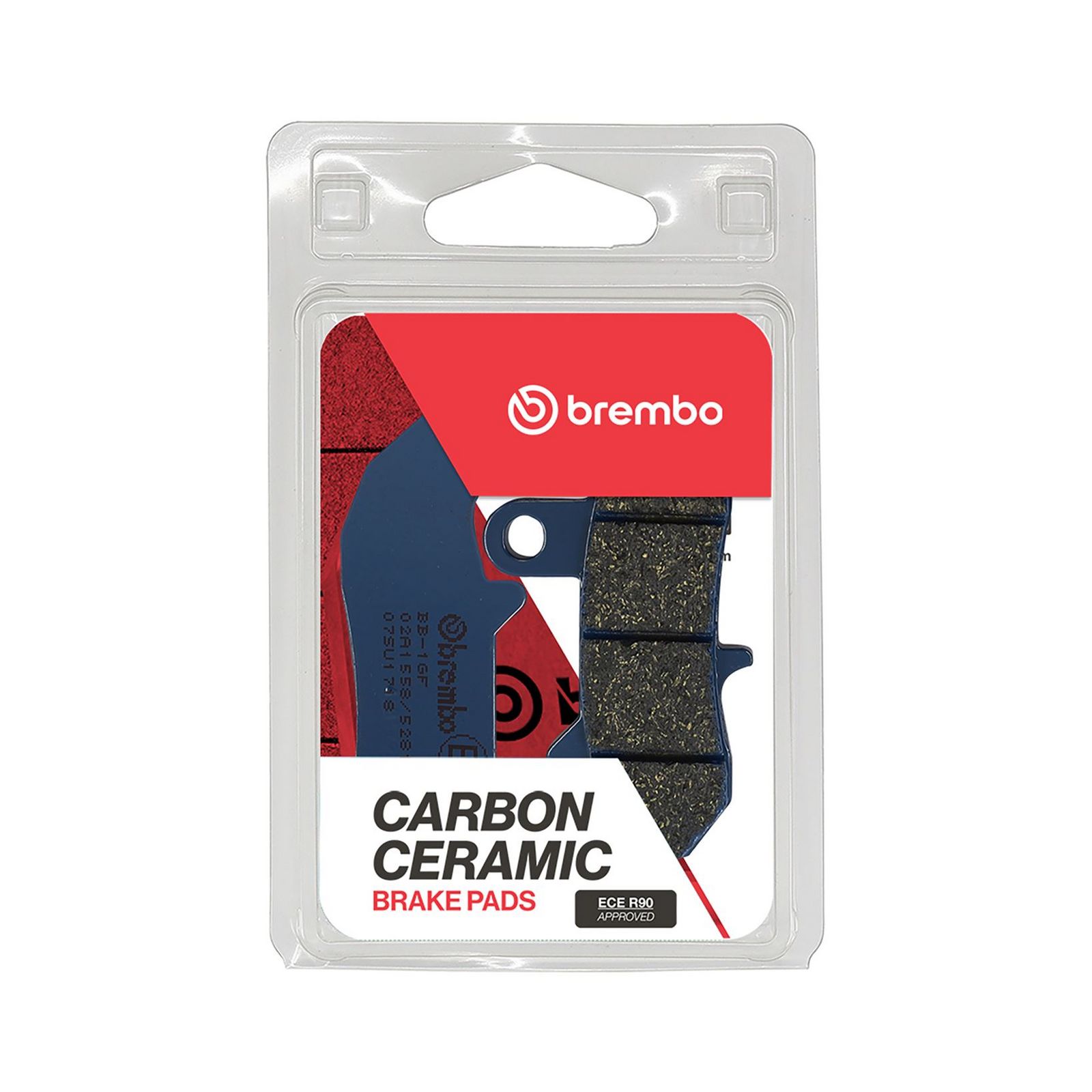 BREMBO 07SU1718 - Bremsbelagsatz, Scheibenbremse