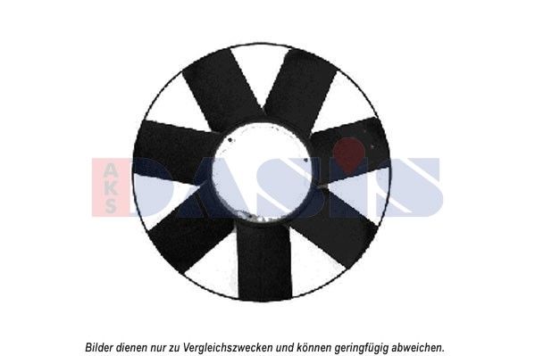 AKS DASIS 058029N - Lüfterrad, Motorkühlung