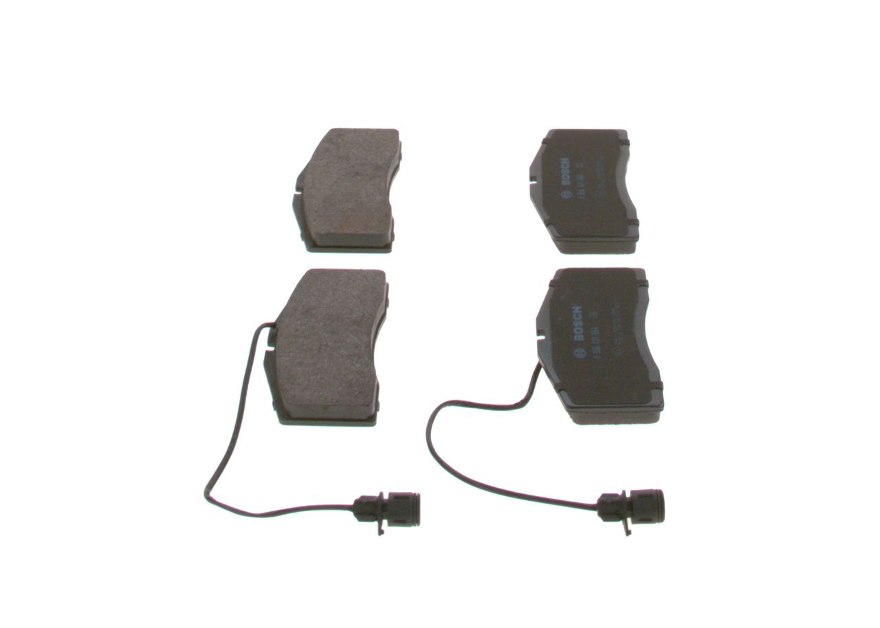 BOSCH 0 986 424 664 - Bremsbelagsatz, Scheibenbremse