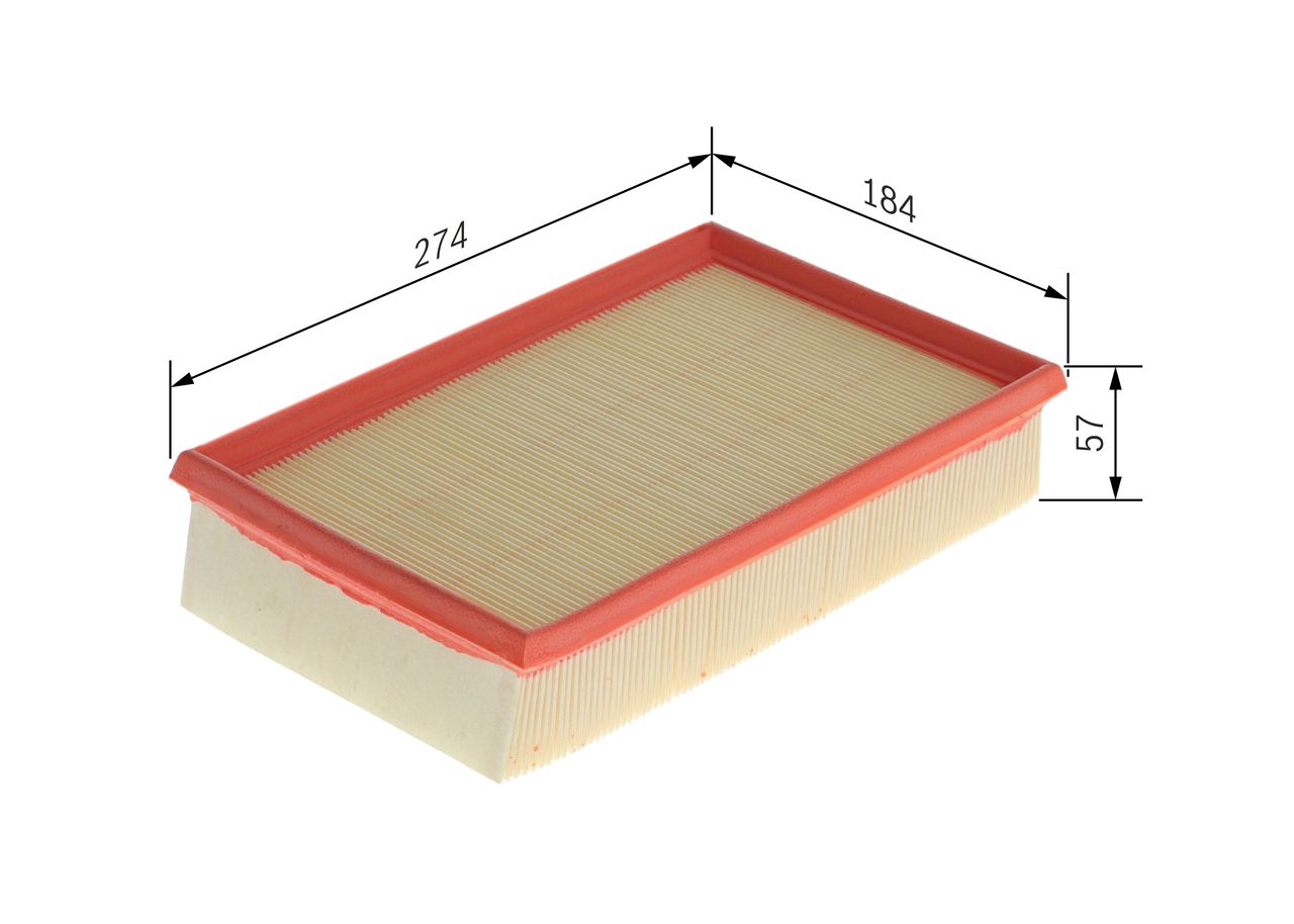 BOSCH 1 457 433 264 - Luftfilter