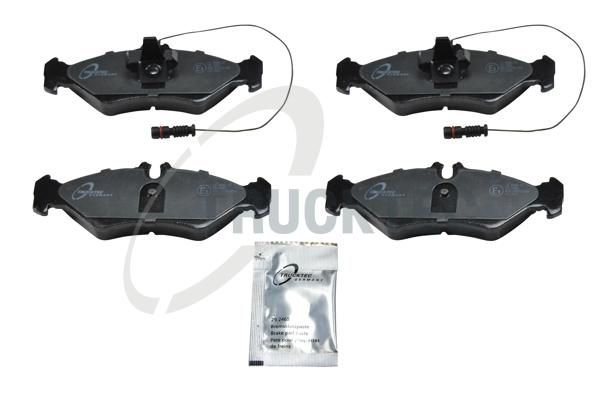 TRUCKTEC AUTOMOTIVE 02.35.084 - Bremsbelagsatz, Scheibenbremse
