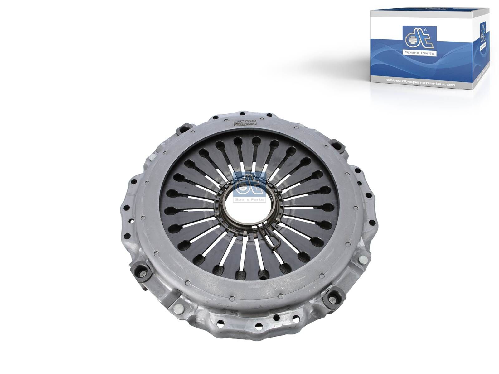 DT Spare Parts 1.13128 - Kupplungsdruckplatte