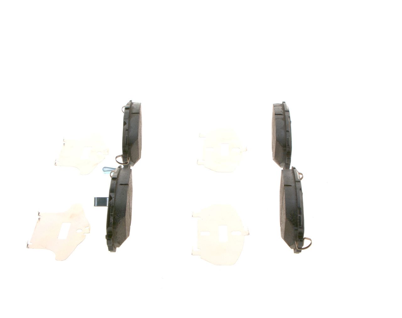 BOSCH 0 986 424 865 - Bremsbelagsatz, Scheibenbremse