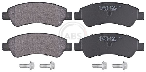 A.B.S. 37578 - Bremsbelagsatz, Scheibenbremse