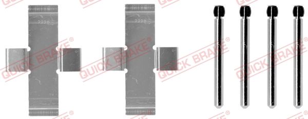 QUICK BRAKE 109-0904 - Zubehörsatz, Scheibenbremsbelag
