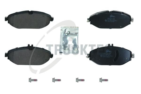 TRUCKTEC AUTOMOTIVE 02.35.516 - Bremsbelagsatz, Scheibenbremse