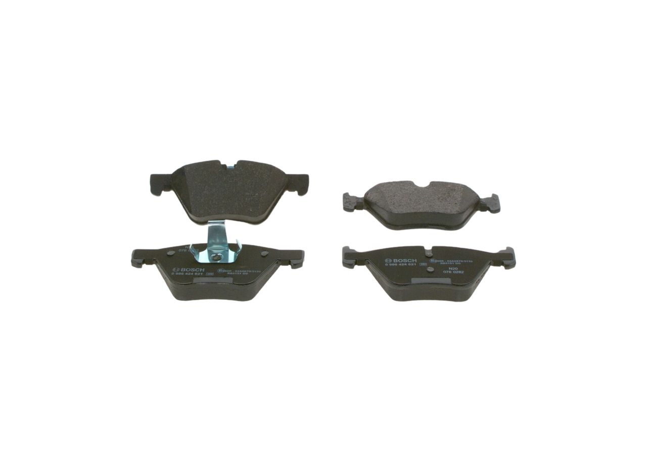 BOSCH 0 986 424 621 - Bremsbelagsatz, Scheibenbremse
