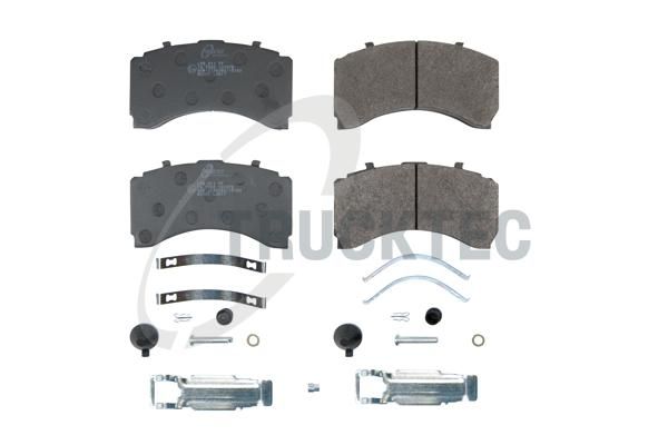 TRUCKTEC AUTOMOTIVE 01.35.951 - Bremsbelagsatz, Scheibenbremse