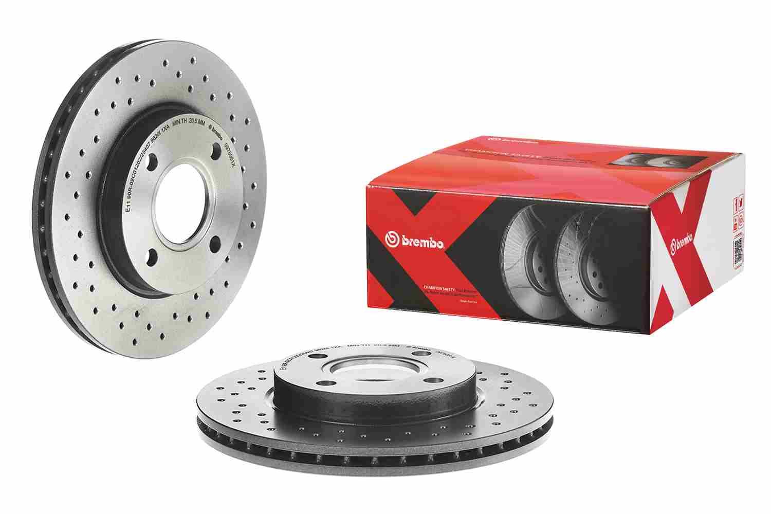 BREMBO 09.7806.1X - Bremsscheibe