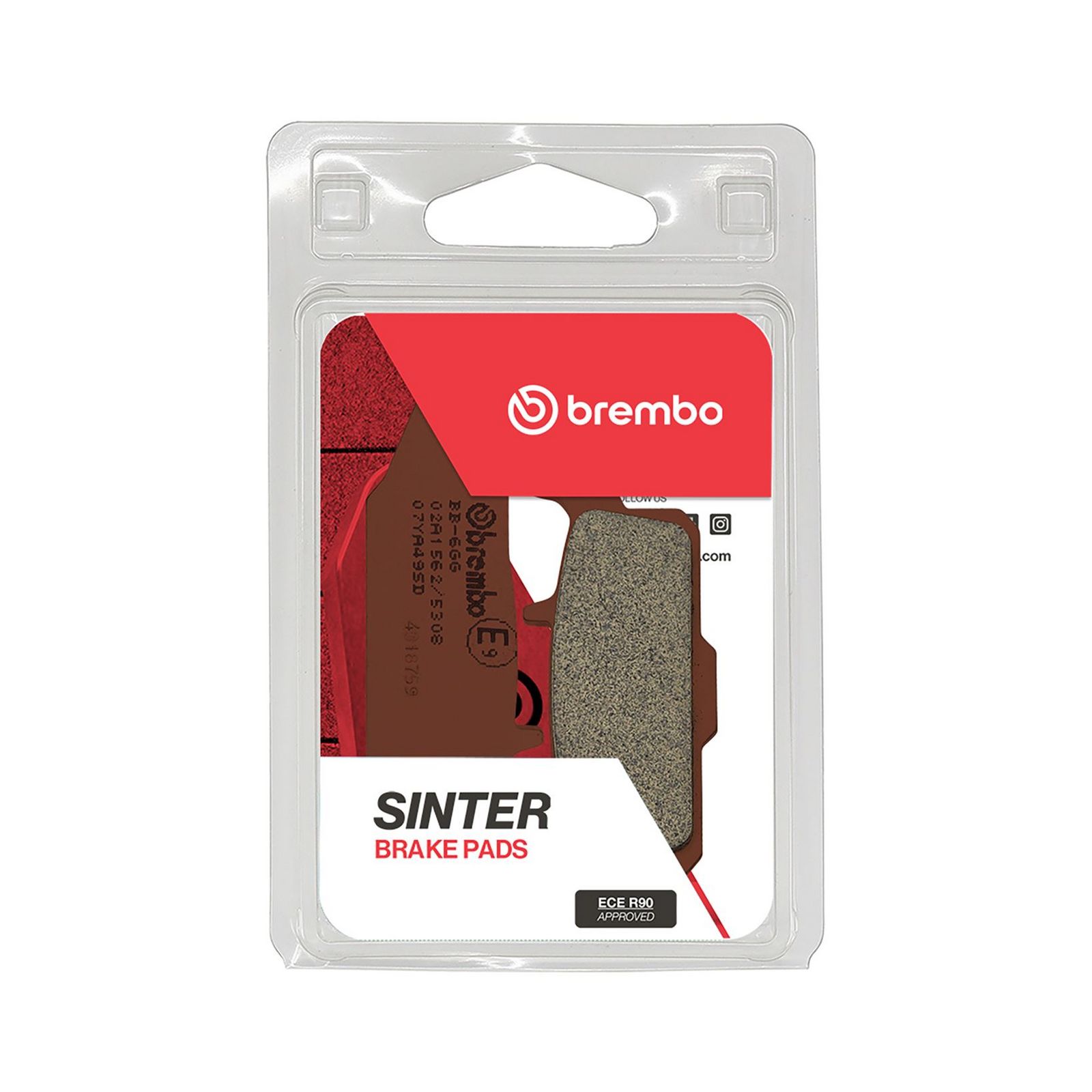 BREMBO 07YA49SD - Bremsbelagsatz, Scheibenbremse