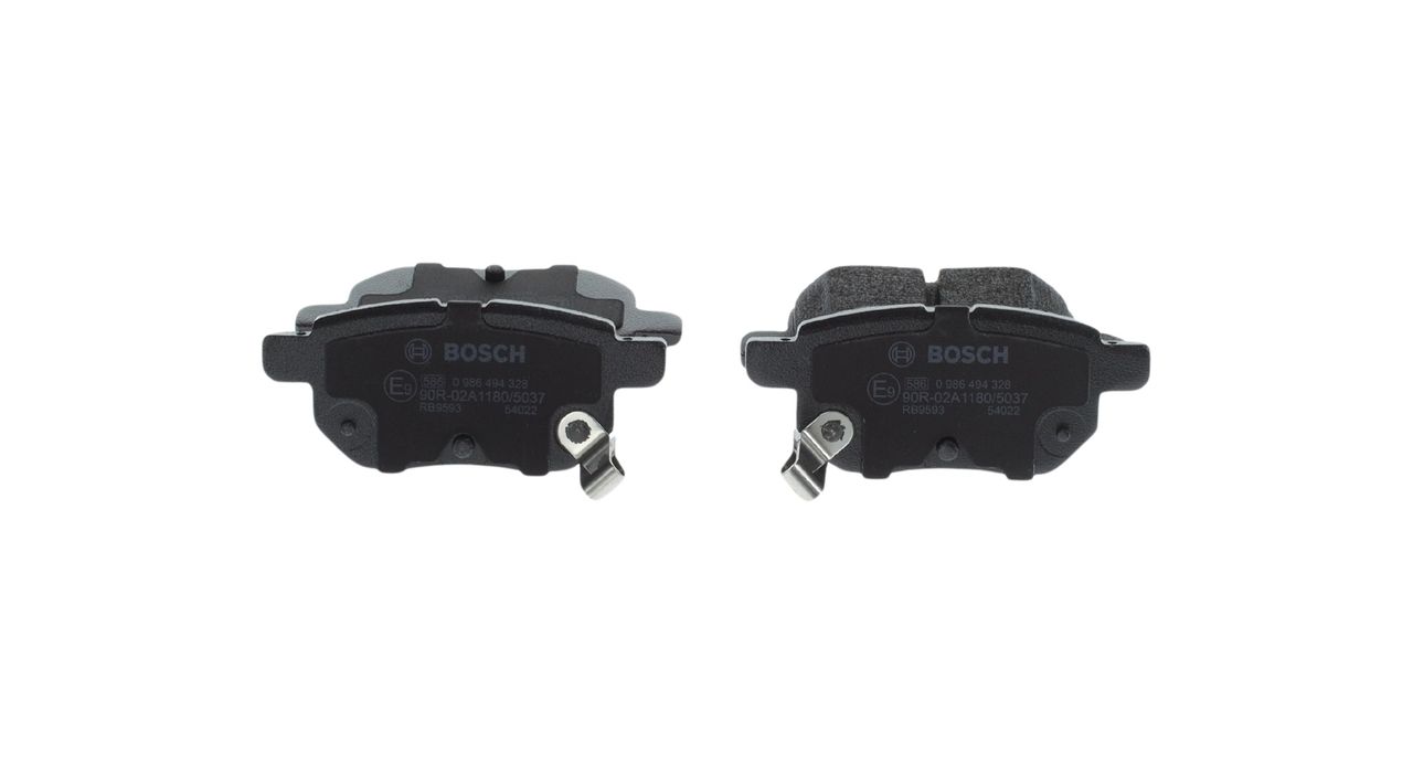 BOSCH 0 986 494 328 - Bremsbelagsatz, Scheibenbremse