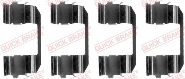 QUICK BRAKE 109-1135 - Zubehörsatz, Scheibenbremsbelag