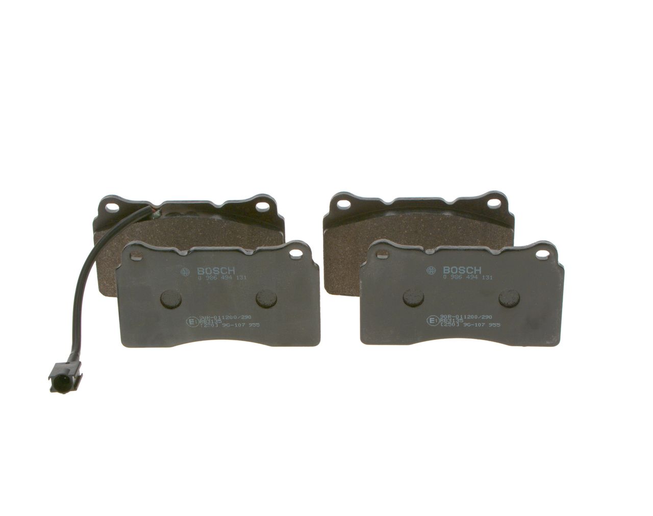BOSCH 0 986 494 131 - Bremsbelagsatz, Scheibenbremse