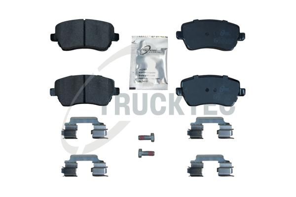 TRUCKTEC AUTOMOTIVE 02.35.449 - Bremsbelagsatz, Scheibenbremse