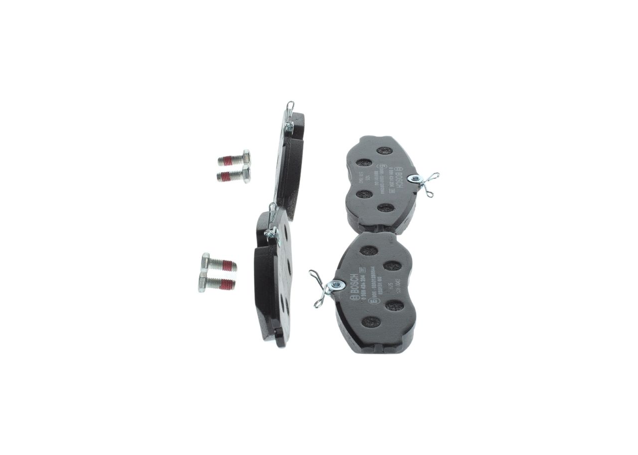 BOSCH 0 986 424 204 - Bremsbelagsatz, Scheibenbremse