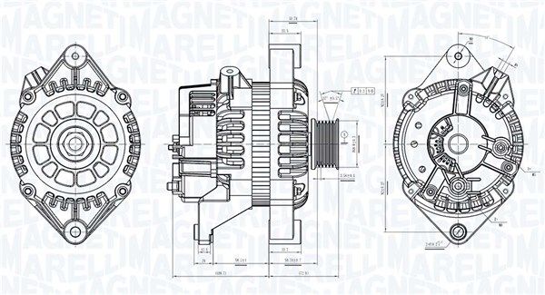 MAGNETI MARELLI 063730861010 - Generator