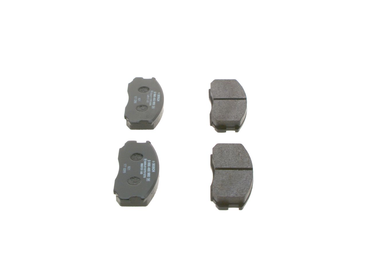 BOSCH 0 986 460 980 - Bremsbelagsatz, Scheibenbremse