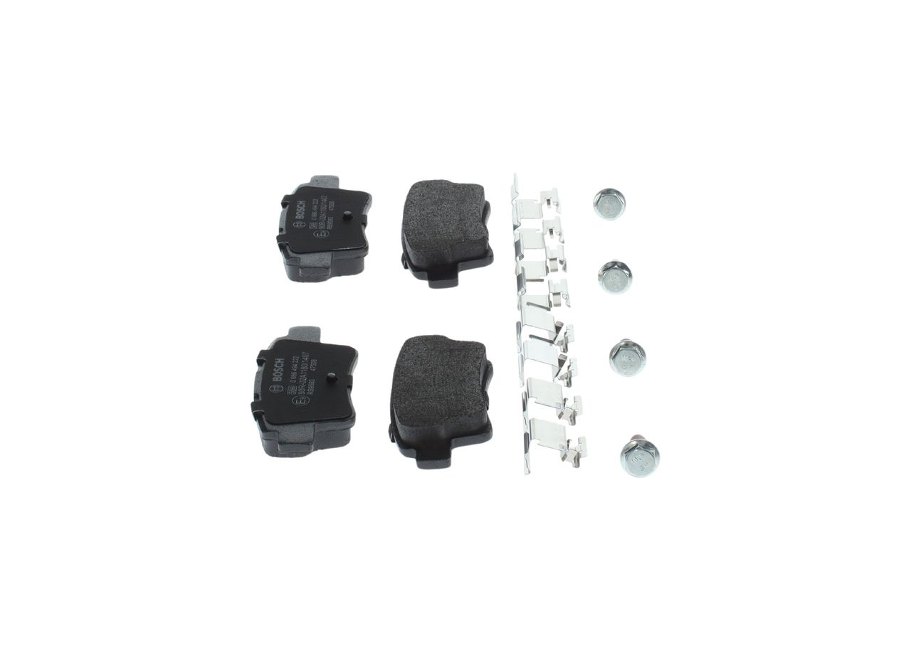 BOSCH 0 986 494 222 - Bremsbelagsatz, Scheibenbremse