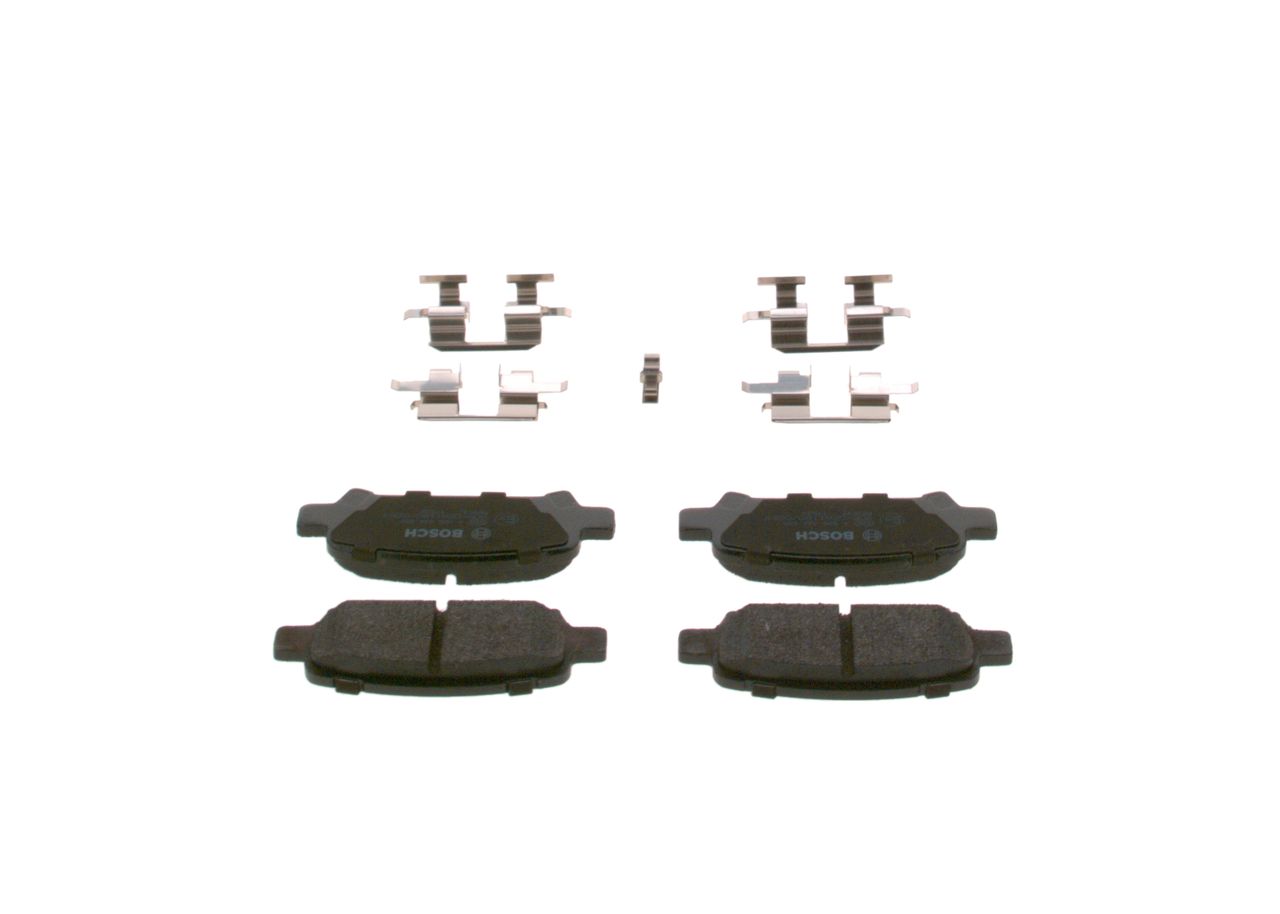 BOSCH 0 986 424 650 - Bremsbelagsatz, Scheibenbremse