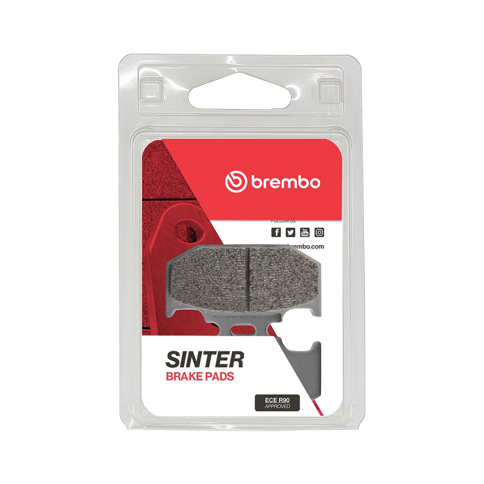 BREMBO 07KA12SX - Bremsbelagsatz, Scheibenbremse